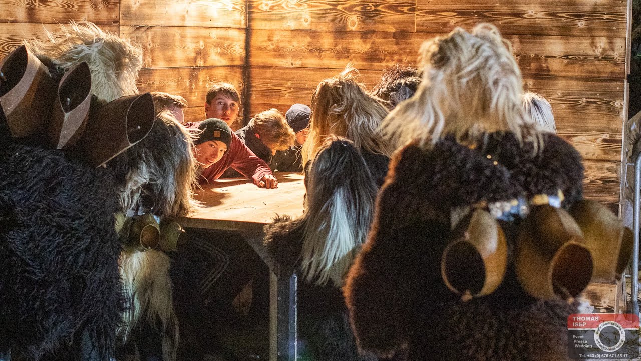 Tischziachn Ploierhof Obergaimberg Osttirol Krampus 2019