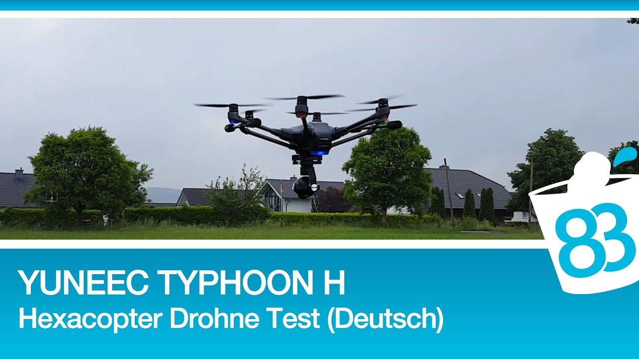 YUNEEC Typhoon H 4k Drohne deutsch Review Testflug - YUNEEC Typhoon H besser als DJI Phantom 4?