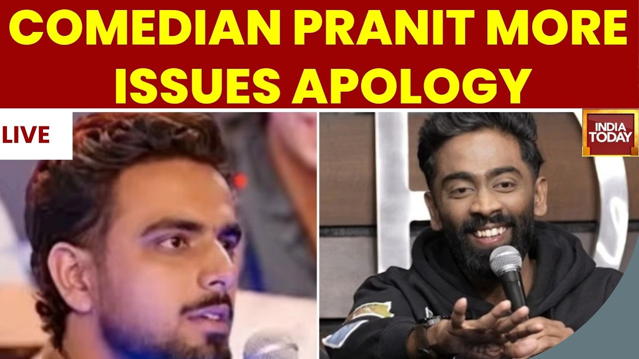 LIVE: Comedian Pranit More Issues Apology | Rs 370 Biryani Controversy Explodes | Comedy & Backlash