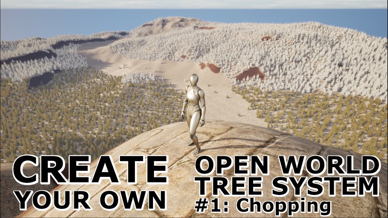 Create an Open World Tree System #1: Chopping - Unreal Engine 5.3 PCG Tutorial