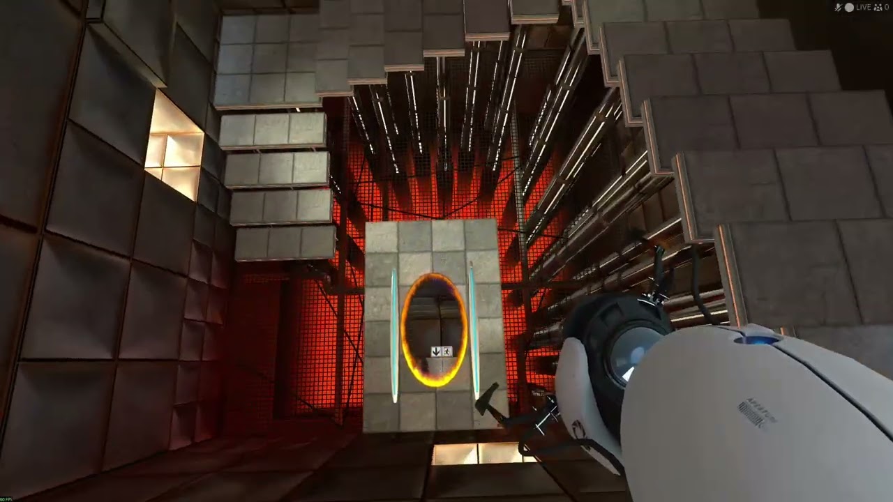 Portal walkthrough (rooms 0-17)