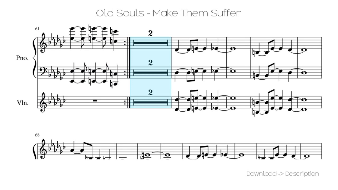 🎶 Old Souls - Make Them Suffer 🎸🎸