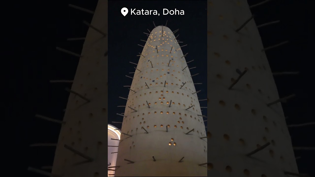 Evening Walk Through Katara Cultural Village, Doha, Qatar