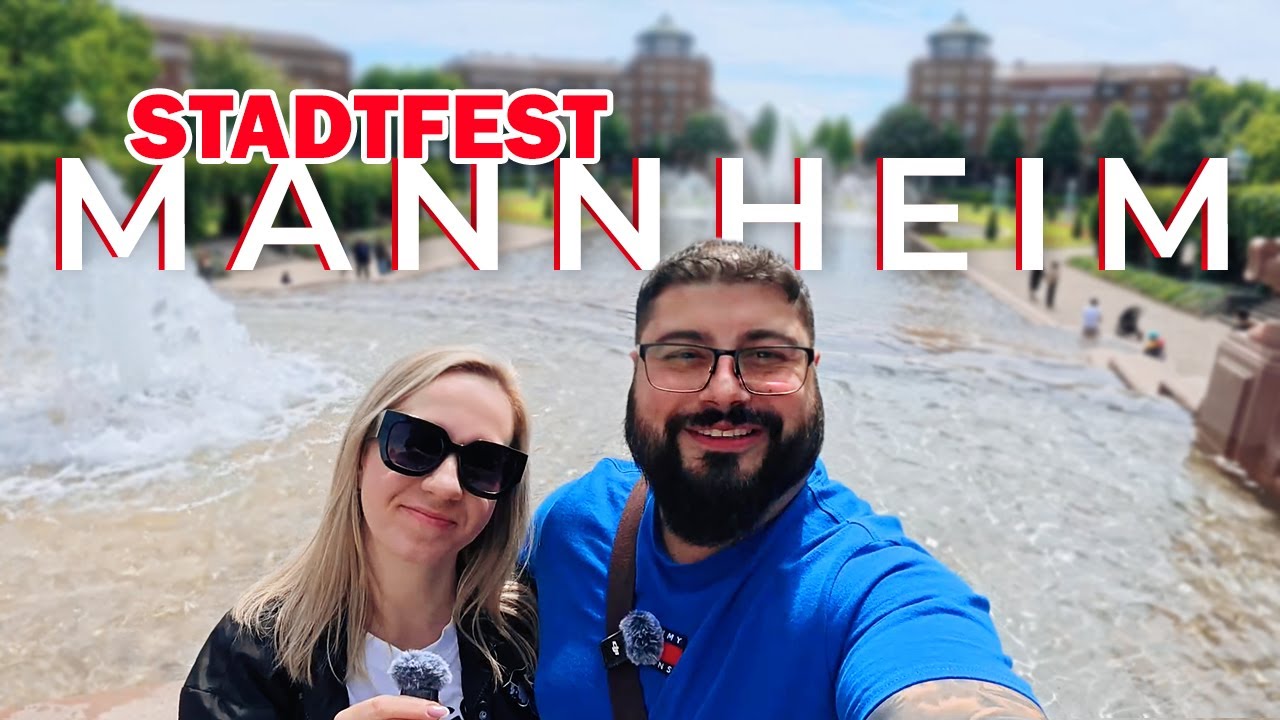Mannheim Stadtfest 2025 / Прогулка по Мангейму в День города
