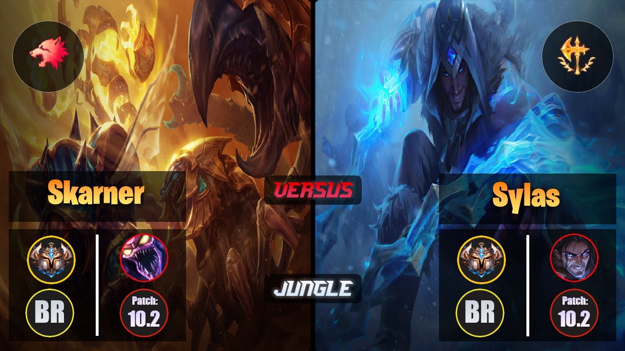 Challenger SKARNER [Predator] (Jungle) VS  SYLAS - Challenger BR Patch 10.2