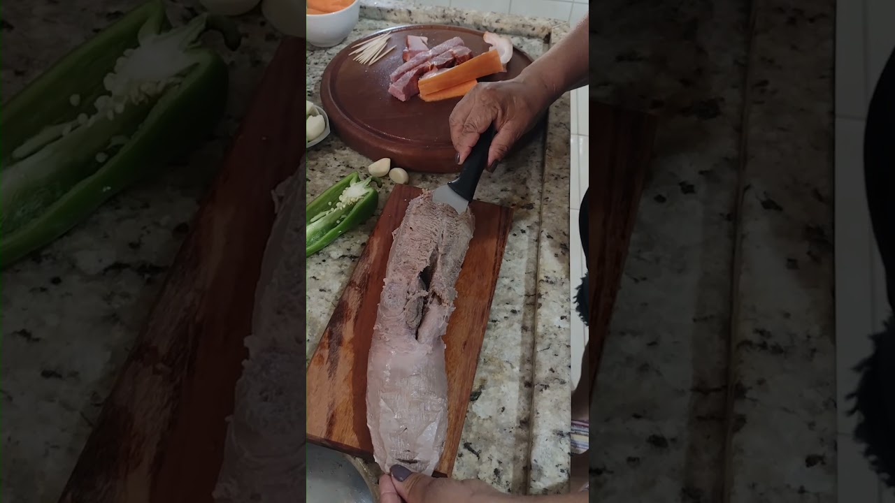 Como fazer língua de boi recheada fácil e prático! (uma delícia 😋)