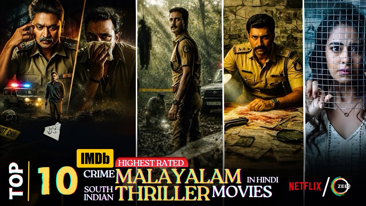 Top 10 Best Malayalam Suspense Thriller Movies in Hindi Dubbed 2026 | Murder Mystery Thriller Movies