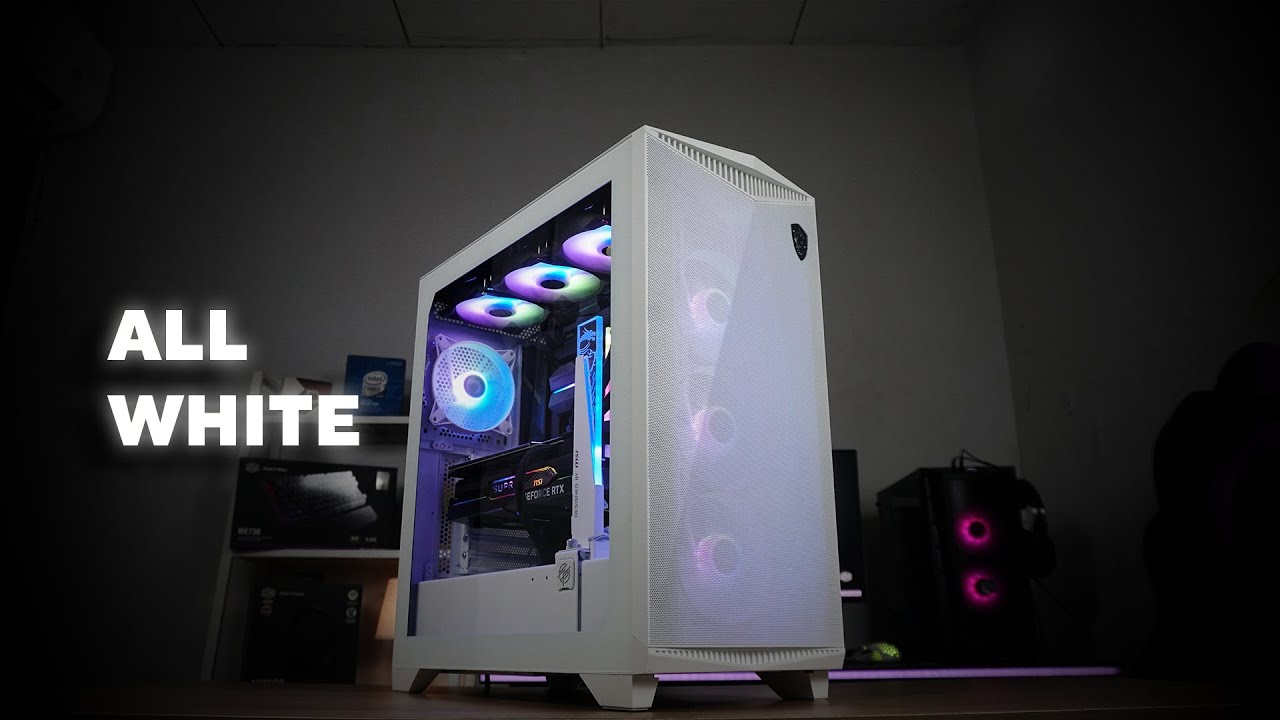 Casing PC Tema Putih! MSI GUNGNIR 300R Airflow