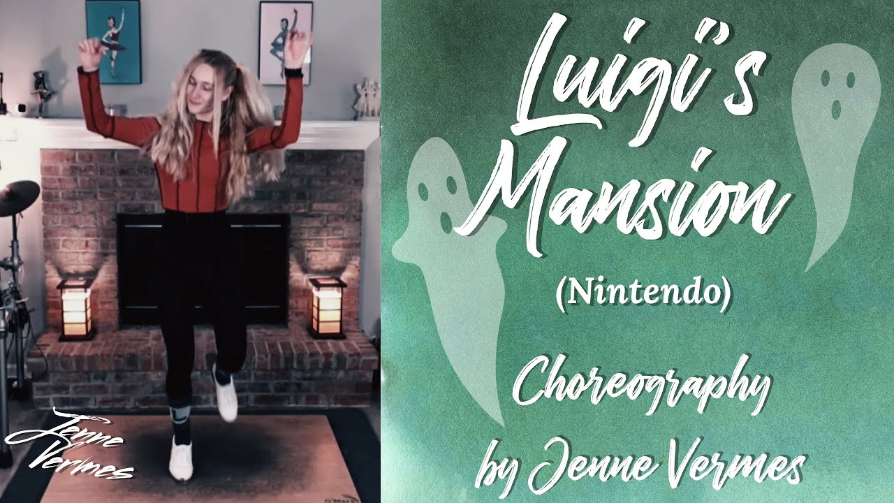 LUIGI'S MANSION (Nintendo Theme) - TAP DANCE COVER - Choreography by Jenne Vermes
