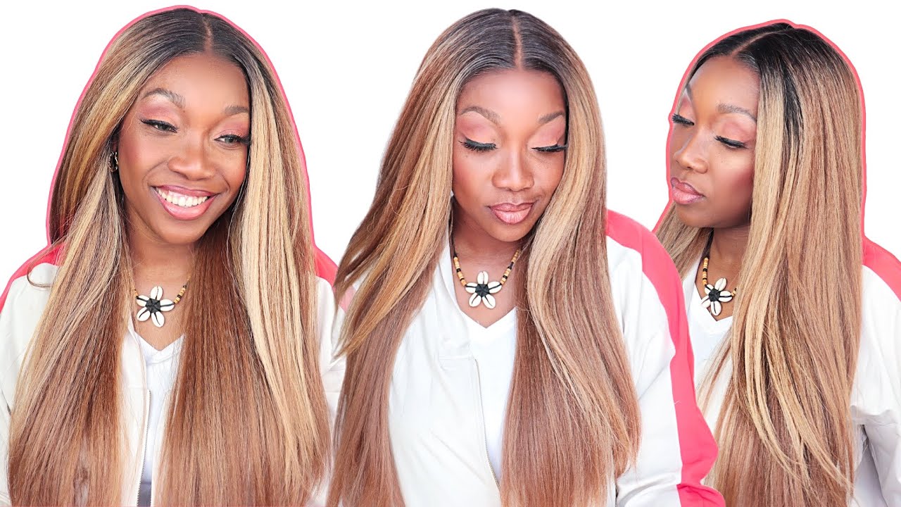 KINKY STRAIGHT HUMAN HAIR DUPE Wig OUTRE Katika Melted Hairline | NEW EBIN MELTING SPRAY ft Wigtypes