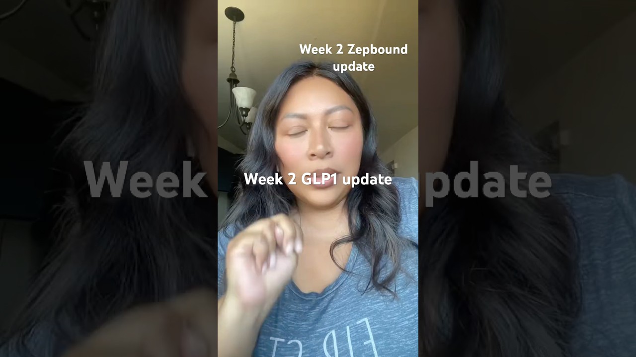 Week 2 GLP1 update! #glp1 #glp #zepbound #fyp