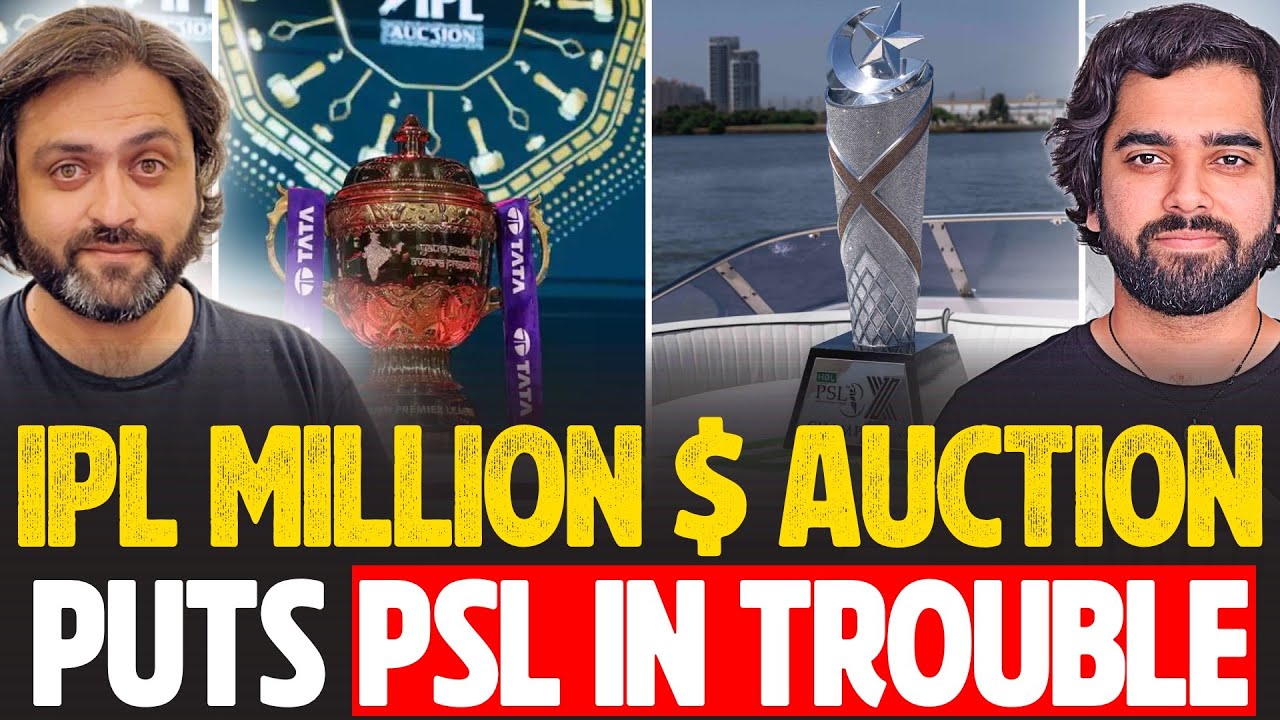 IPL Million Dollars Auction puts PSL in Trouble