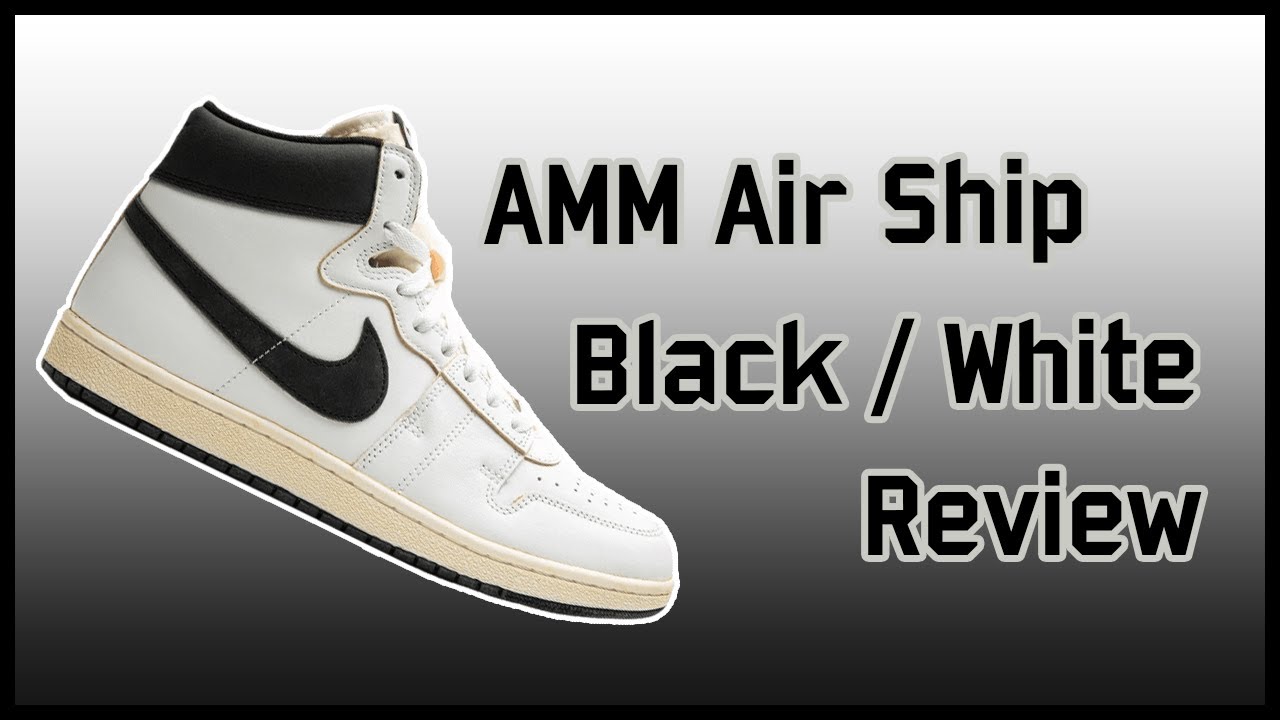 A Ma Maniere x Jordan Air Ship Black Review