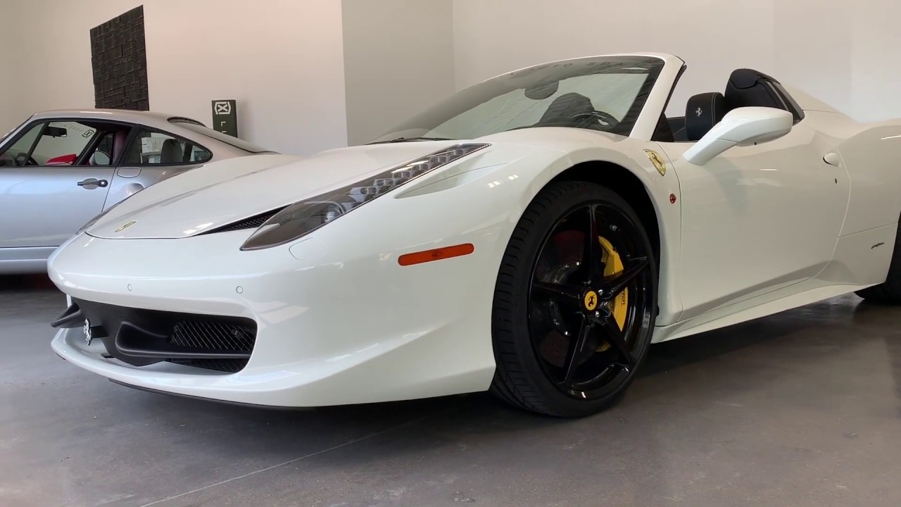 2015 Ferrari 458 For Sale at LUXE Automotive Sales
