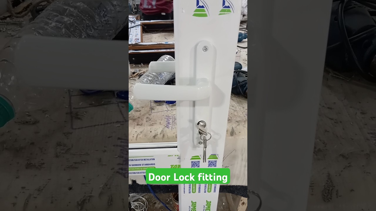 Upvc doors lock fitting #sorts #viralshort #viralvideo #attab upvc Work
