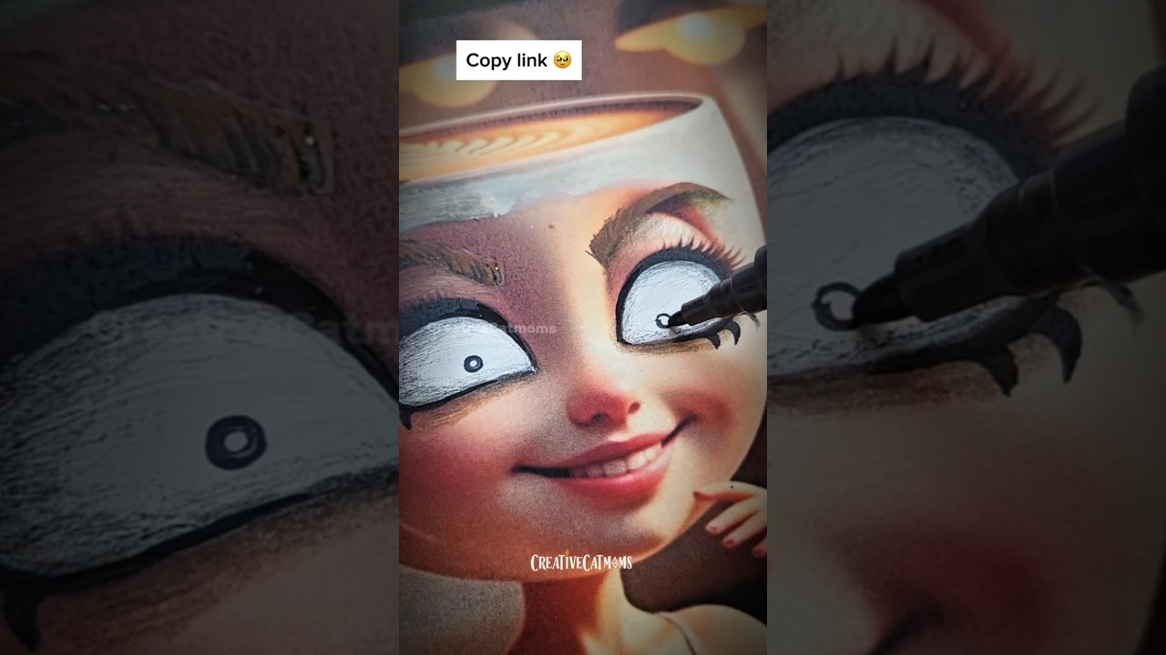 Ballerina Cappuccino is  EVIL🤫 #shorts #art #brainrot