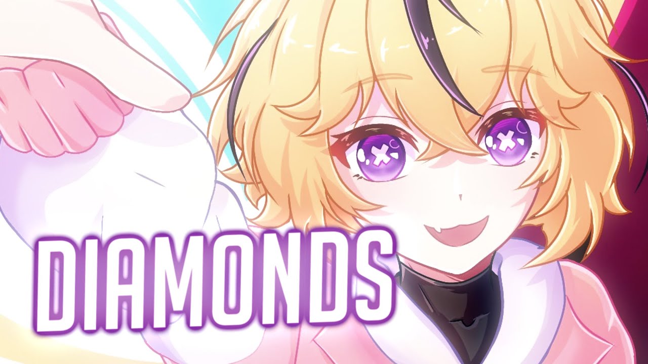 [Nightcore] ~ Diamonds (Rock Cover). Ft @KendoMurft