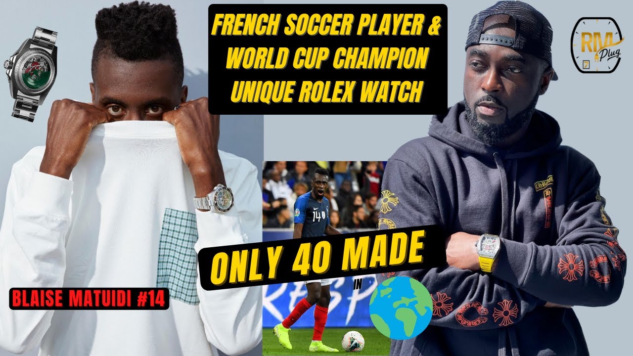 Blaise Matuidi Sat Down with RMplug to Discuss Rolex Collaboration with Skeleton Concept