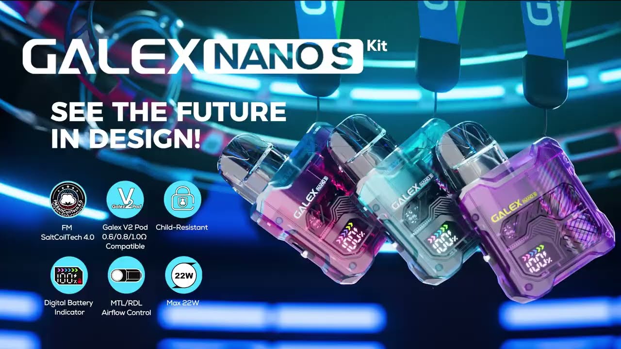 【New Arrival】Freemax Galex Nano S Kit - SEE THE FUTURE IN DESIGN!