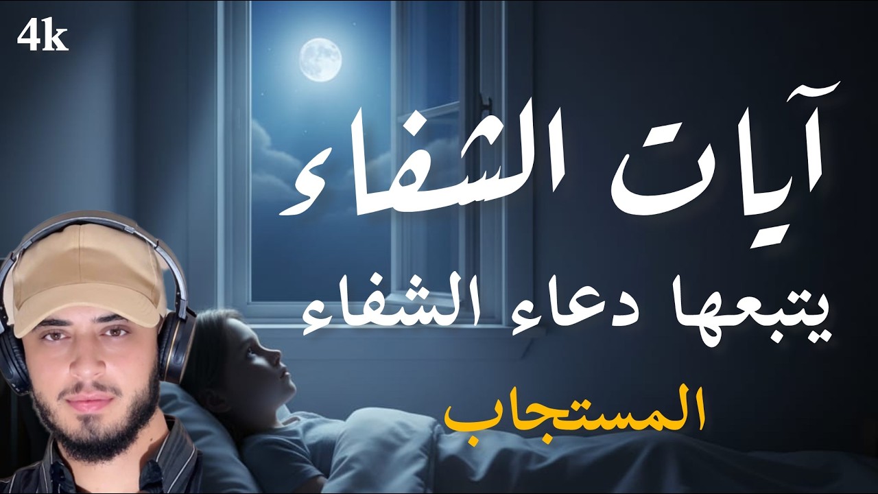 آيات الشفاء العاجل مع دعاء الشفاء المستجاب ayat chifae القارئ حمزة بوديب 