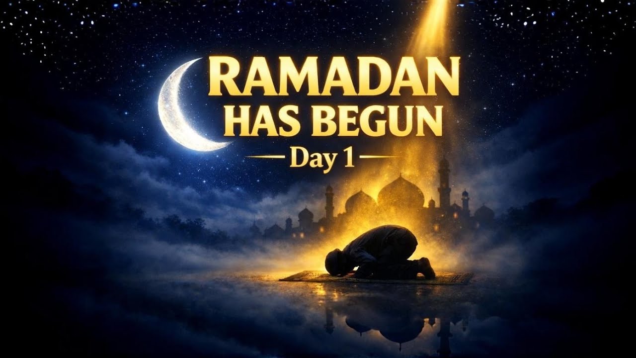 Ramadan Has Begun 🌙 | Emotional Islamic Nasheed | Day 1 Reminder