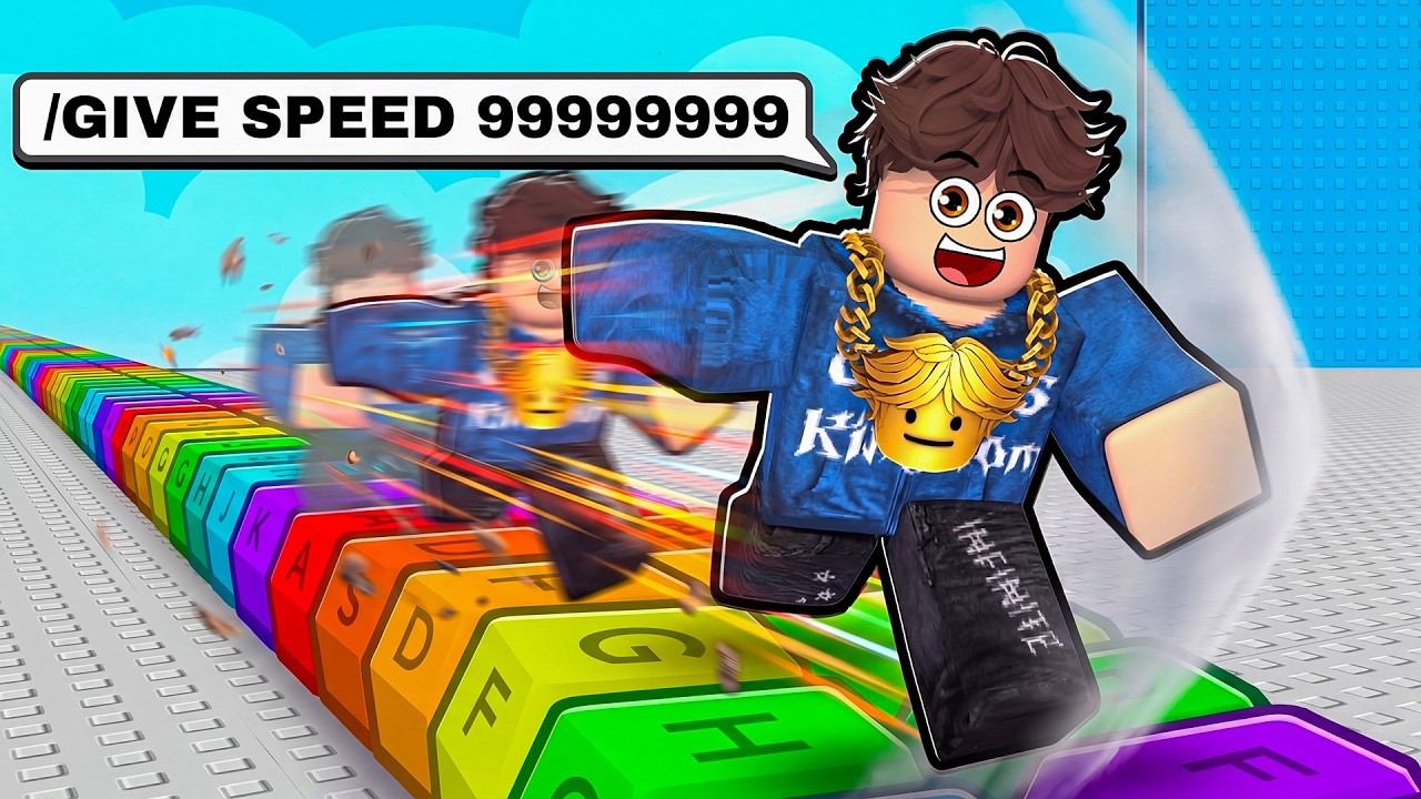Владелец дал мне АДМИН-КОМАНДЫ в +1 SPEED KEYBOARD ESCAPE!