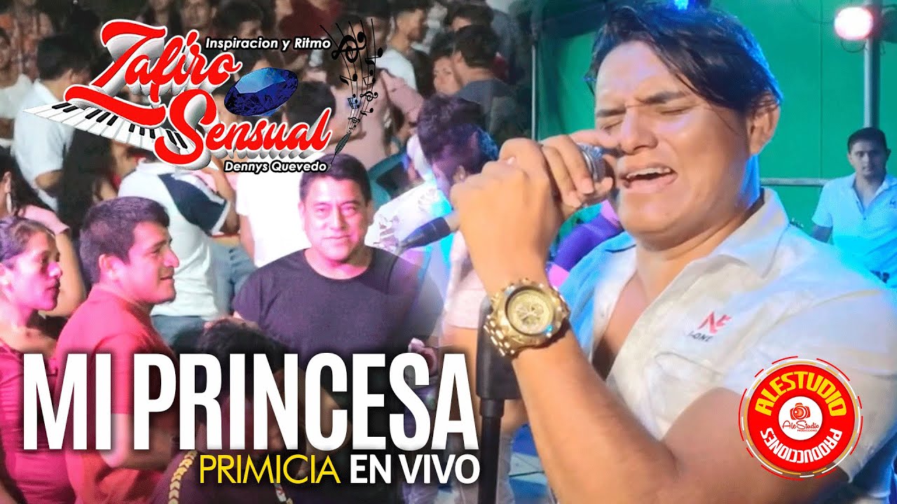 Allen Nuñez Mi Princesa en vivo Zafiro sensual OFICIAL en vivo Tucume viejo Alestudio