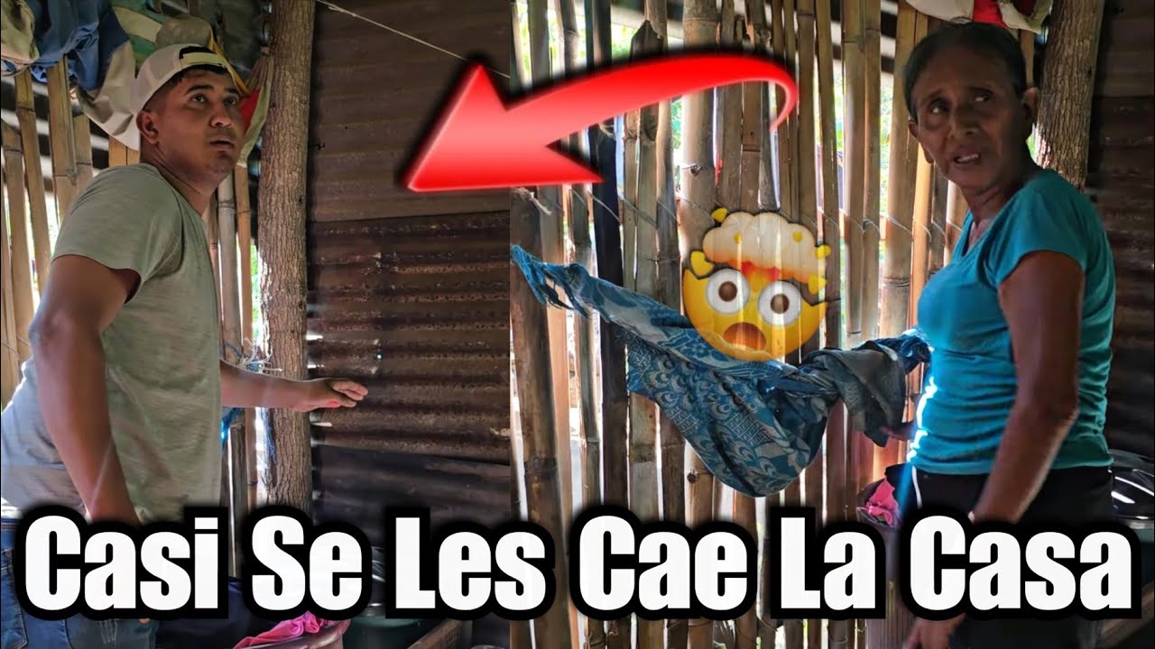 🚨Santo Dios Casi Se Les Derrumba La Casa A Doña Lucía⁉️