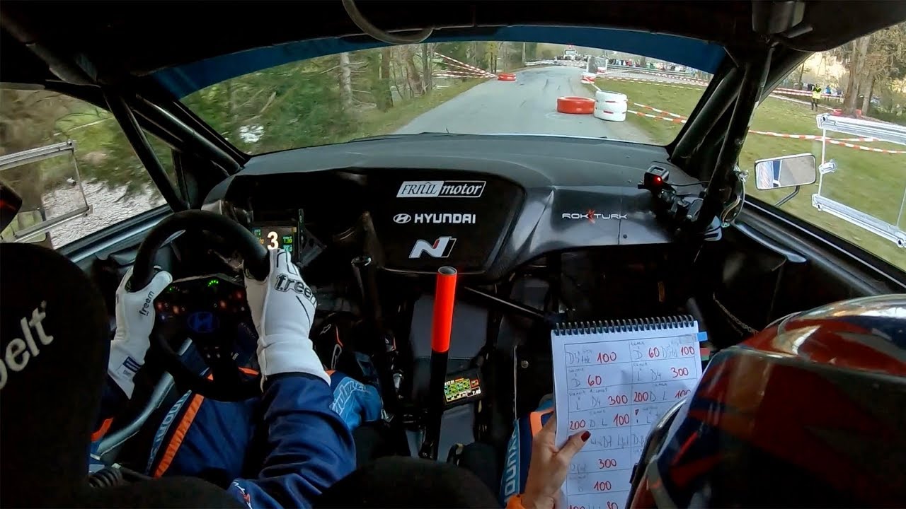 13. Rally Idrija 2019 | SS 2 Žiri | Rok Turk - Blanka Kacin (Hyundai i20 R5)