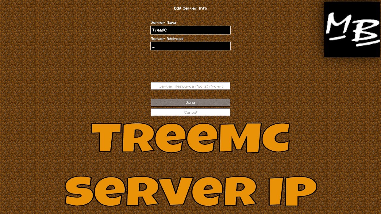 Minecraft TreeMC Server IP Address