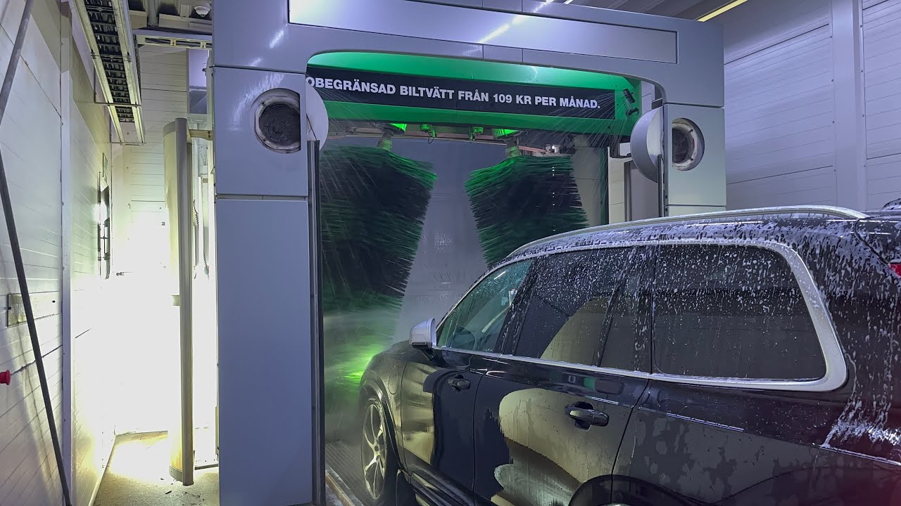 Christ Genius vitesse. WashWorld, biltvätt/bilvask/autowäsche