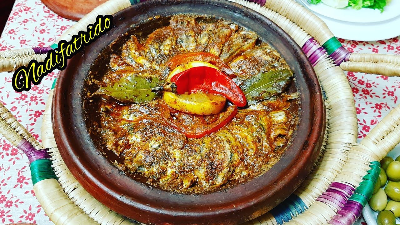 طاجين سمك شطون (بوقرونيس)بطريقة ممتازة يستحق التجربة 😋 Tajin Chton boquerones