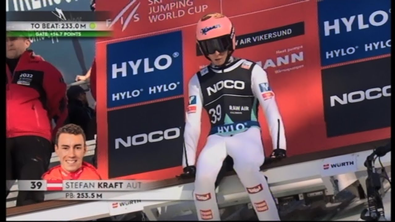 Stefan Kraft 249m DANGEROUS JUMP FALL Vikersund 2023