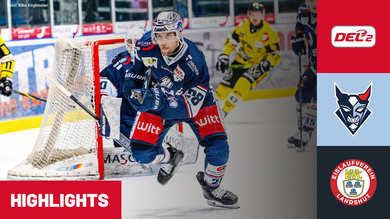 DEL2: Blue Devils Weiden vs. EV Landshut | Highlights