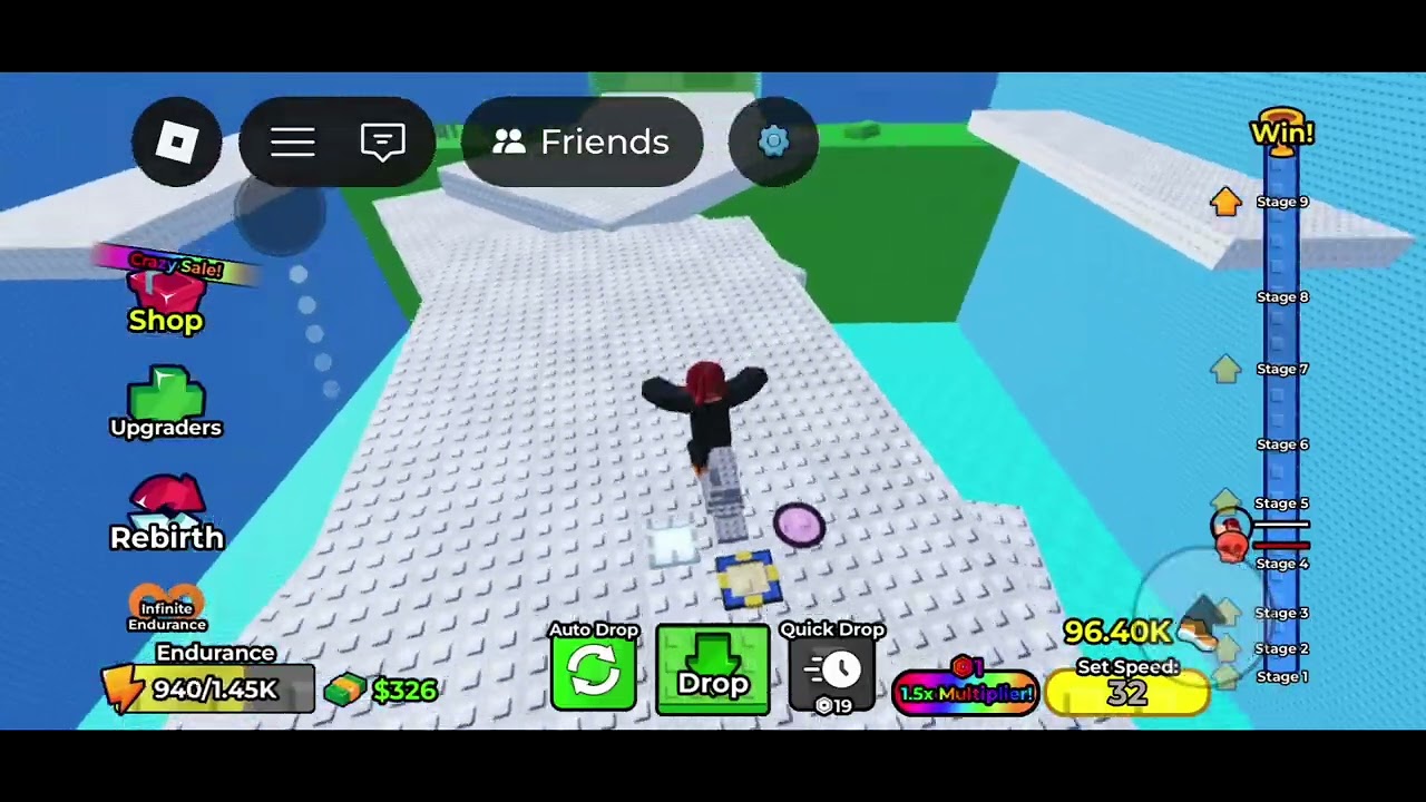 Playing run from boss!!