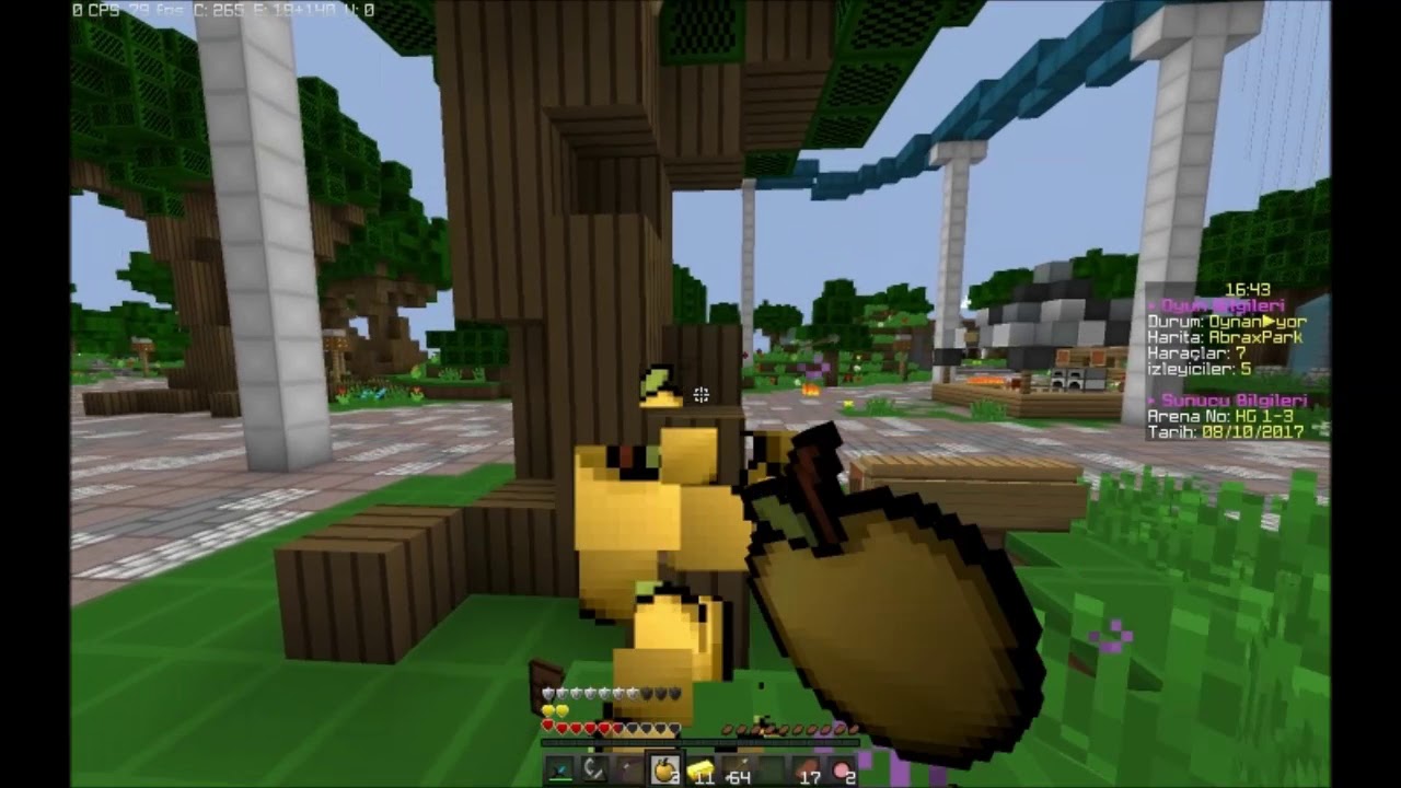 Minecraft SonOyuncu #Hunger Games [Kitli] #1  | /w Mezarlar2121 , İmam