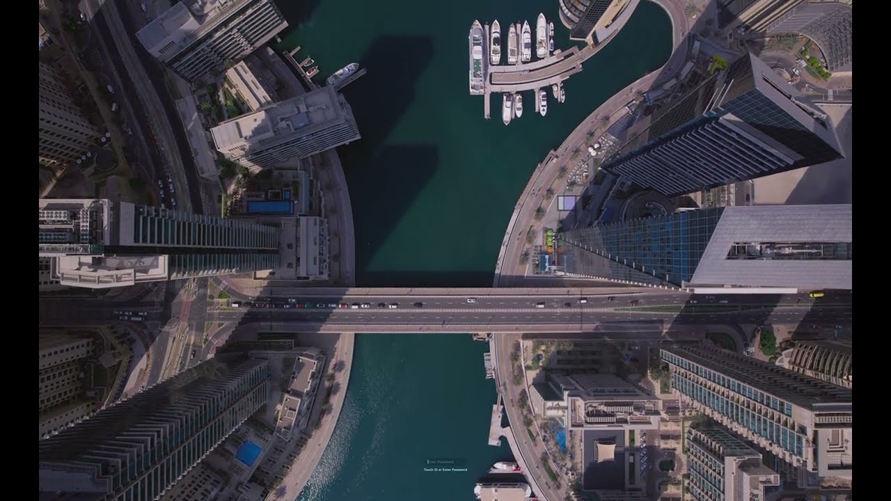 Dubai Creek Harbour | Mac OS Sonoma live Wallpaper