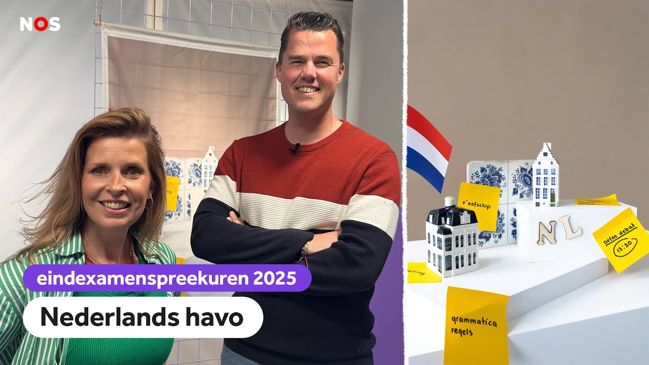 Eindexamenspreekuur Nederlands havo met Bregje en Arnoud