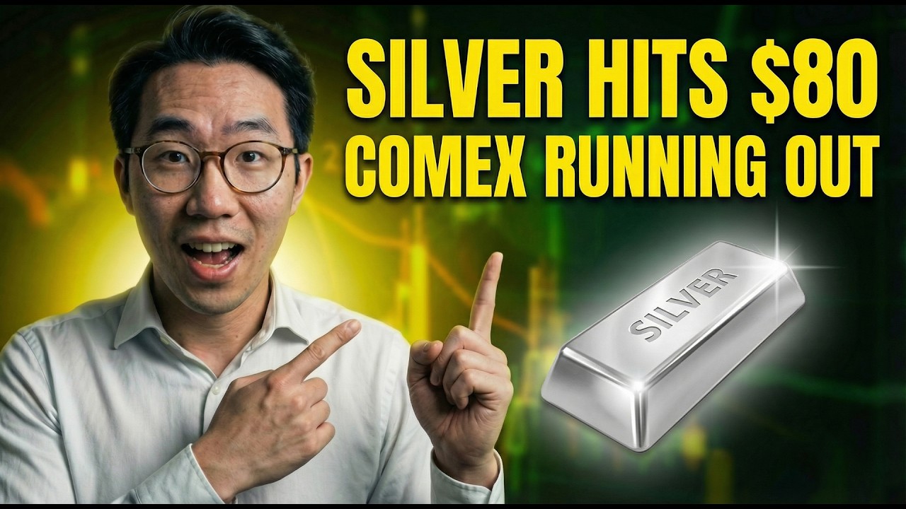 Silver Hits $80 as COMEX Inventory Drawdown Reaches Critical Point