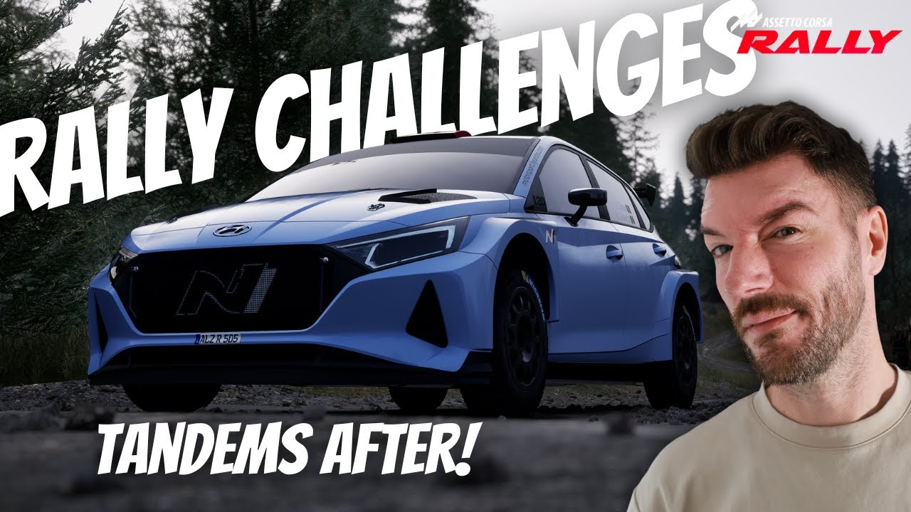 🔴Assetto Corsa Rally Challenges & Tandems on AC🔴