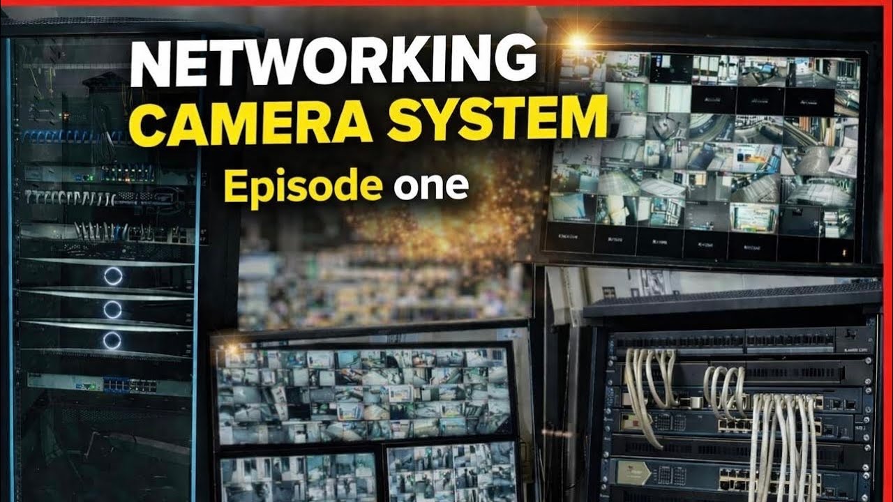 Networking Camera System : IP Camera System #ipcamera #netwoking #cctvcamera #dubaiprojects #ELVtech