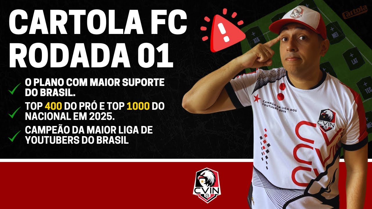 CARTOLA FC 2026 - AVISO: NÃO COMETA ESTES ERROS DE NOVATO - DICAS DO CVIN