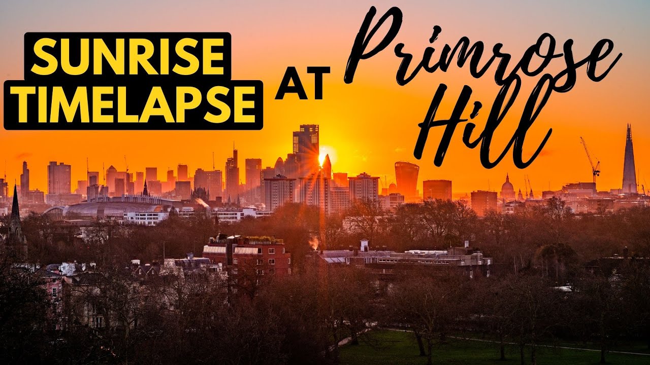 Shooting a night to day TIMELAPSE at PRIMROSE HILL