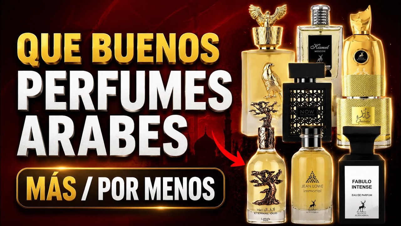 Perfumes ÁRABES extremadamente BUENOS || te dan MUCHO MÁS POR MENOS