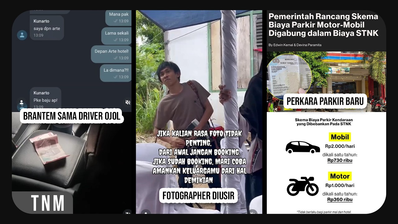 mobil pejabat, perkara parkir sampe orang orang ngamuk