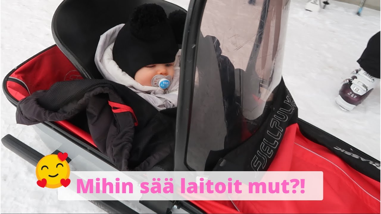 Huh mikä myräkkä Ylläksellä