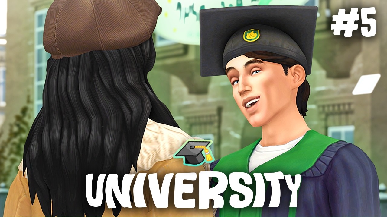 Why is he the ONLY sim that graduated 🎓 Sims 4 University