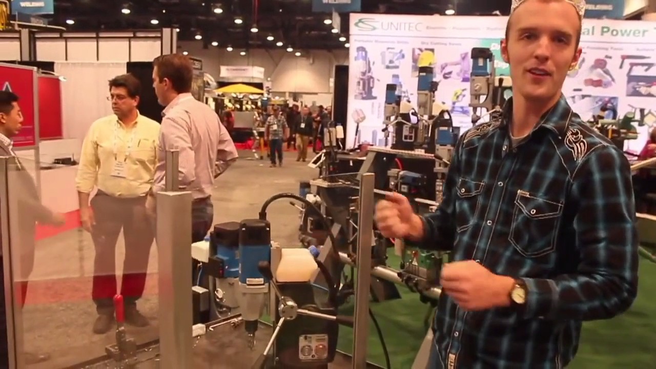 BDS Mag Drills and Annular Cutters at Fabtech 2016, Las Vegas, USA.