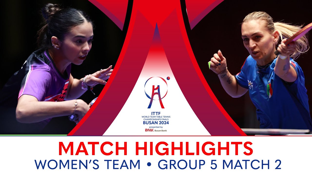 Melanie Diaz (PUR) vs Nikoleta Stefanova (ITA) | WT G5 - Match 2 | #ITTFWorlds2024