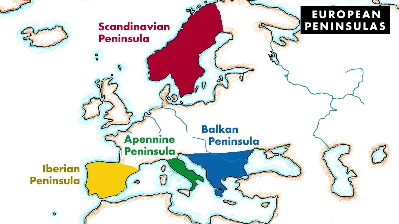 CC Cycle 2 Week 7 Geography: European Peninsulas (Song and Map)